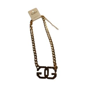 ESMOR Goldtone Chain Necklace NEW